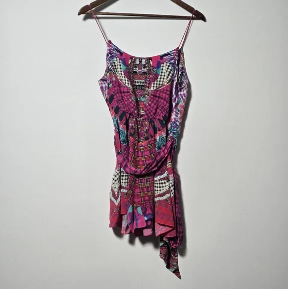 Camilla Desert Discotheque Flared Playsuit with Belt - Picture 11 of 12